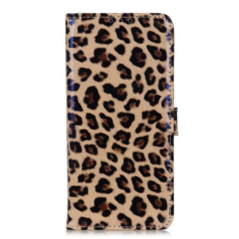 δερματινη θηκη Samsung Galaxy S23 5G Leopard Skin Effect